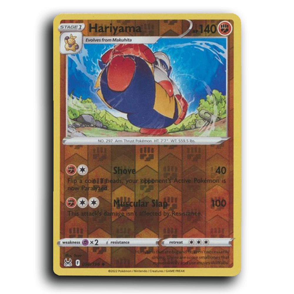 Hariyama (098/196) [Lost Origin]