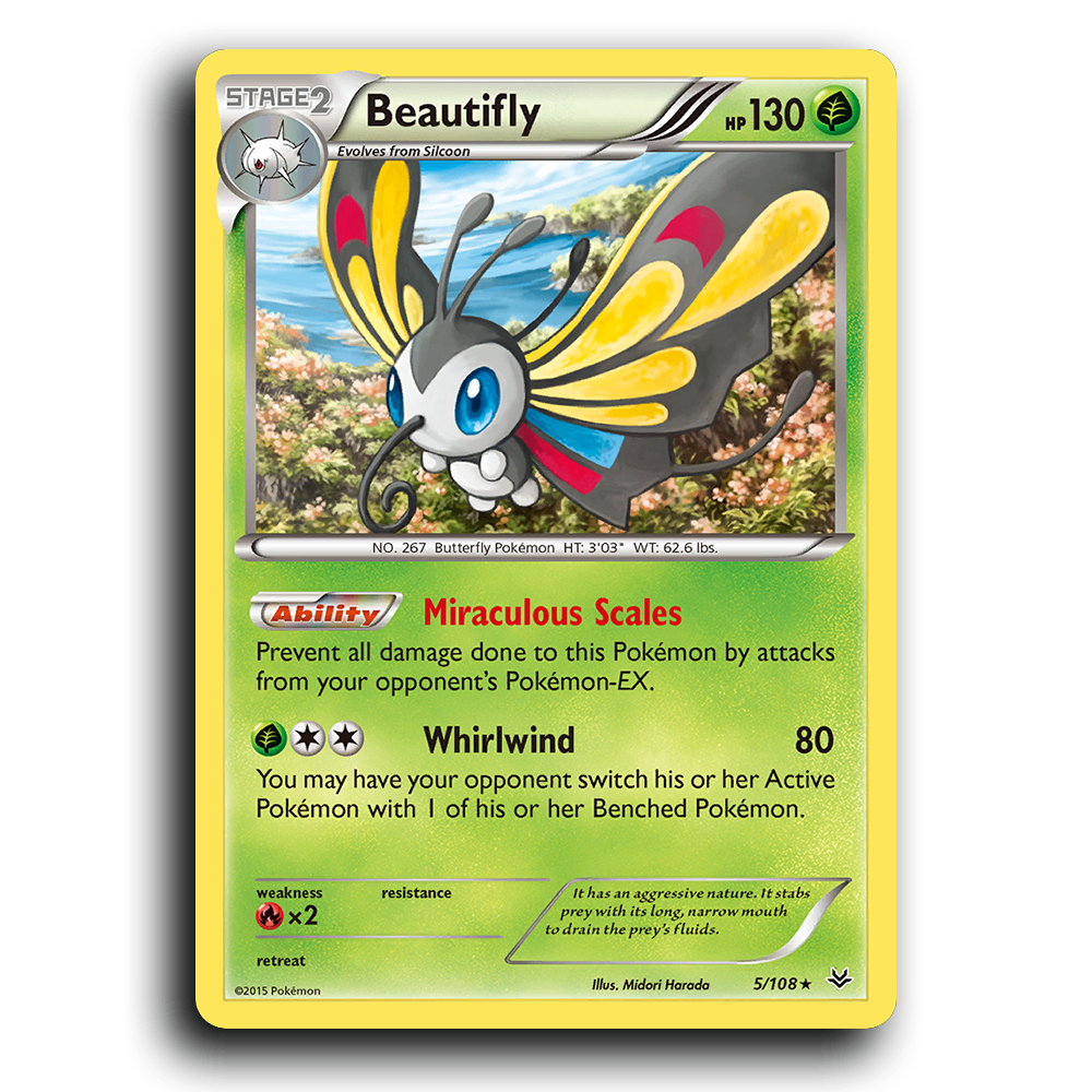 Beautifly (5/108) [Roaring Skies]