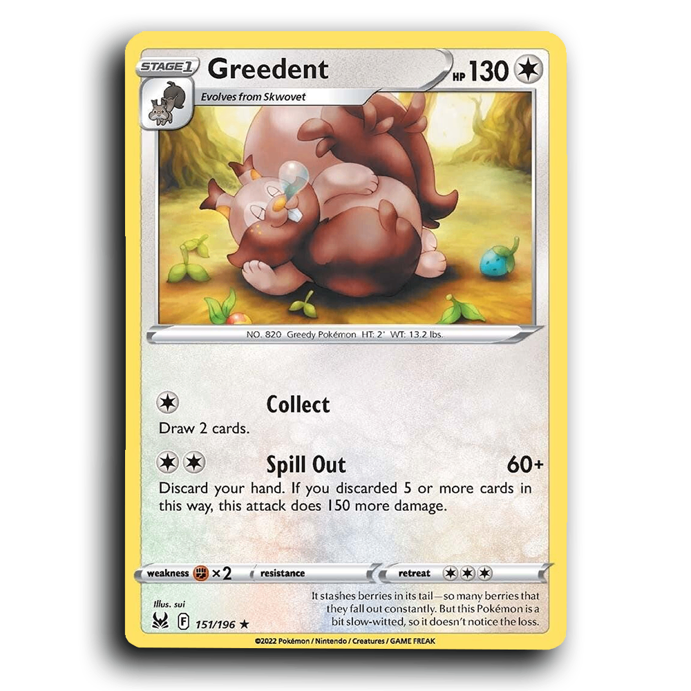 Greedent (151/196) [Lost Origin]