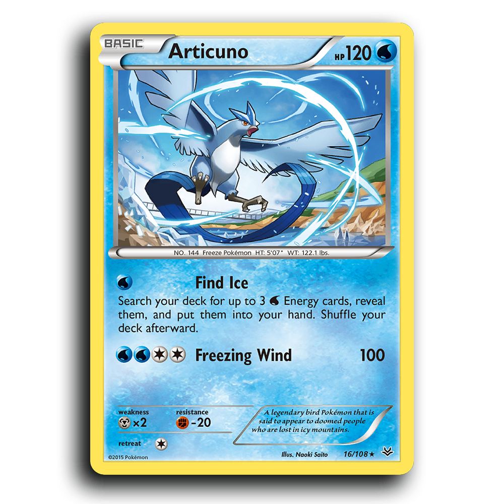 Articuno (16/108) [Roaring Skies]