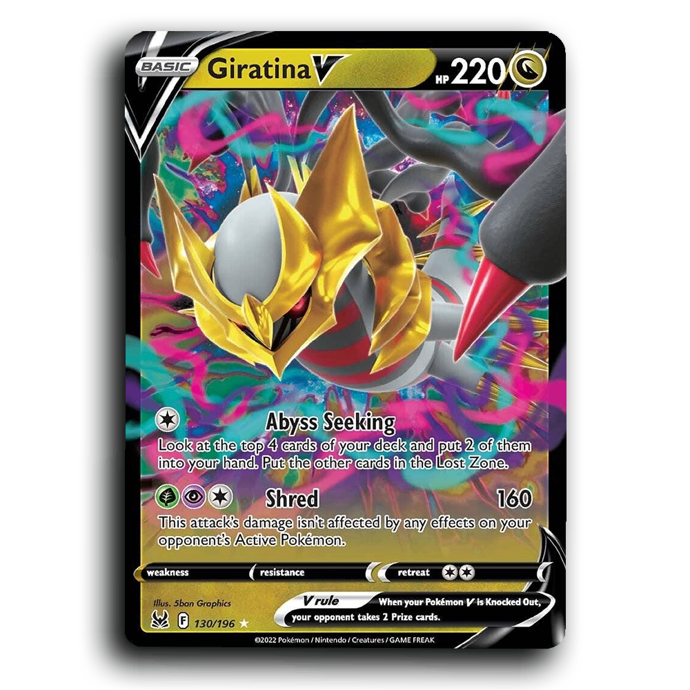 Giratina V (130/196) [Lost Origin]