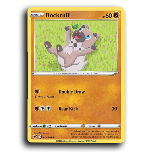 Rockruff (109/196) [Lost Origin]