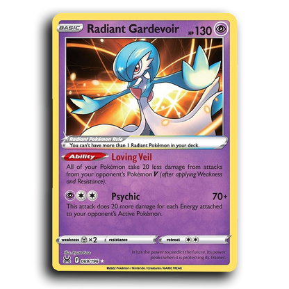 Radiant Gardevoir (069/196) [Lost Origin]
