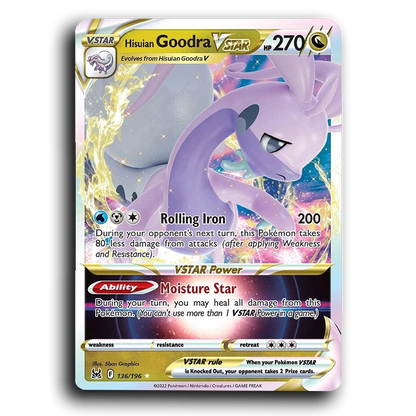 Hisuian Goodra VSTAR (136/196) [Lost Origin]