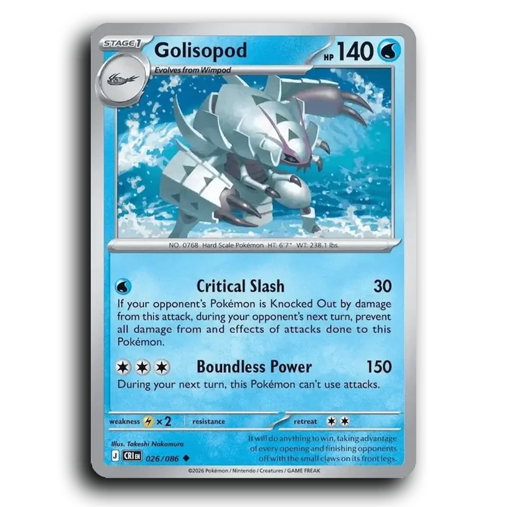 Golisopod (026/086) [Chaos Rising]
