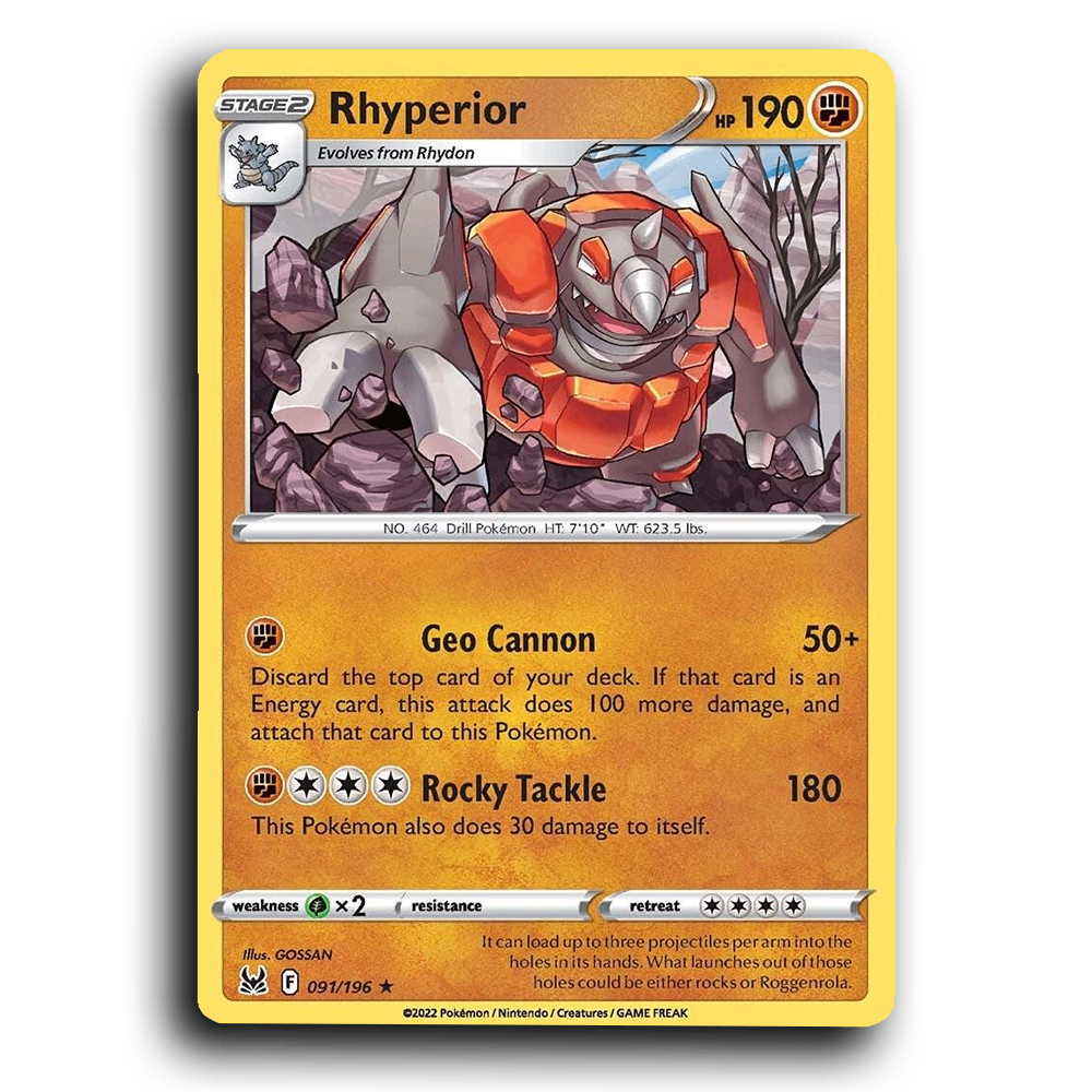 Rhyperior (091/196) [Lost Origin]