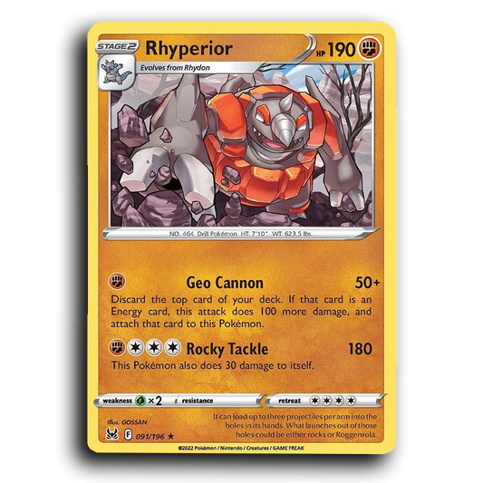 Rhyperior (091/196) [Lost Origin]
