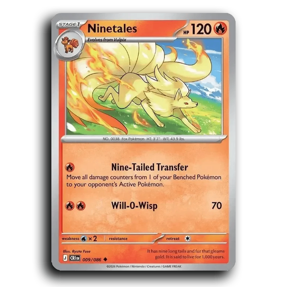Ninetales (009/086) [Chaos Rising]