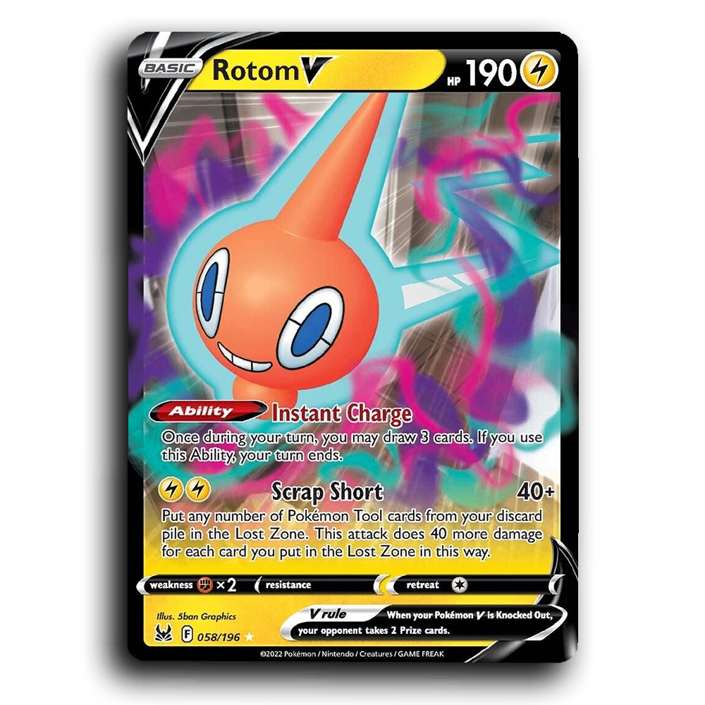 Rotom V (058/196) [Lost Origin]