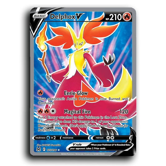 Delphox V (173/196) [Lost Origin]