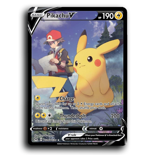 Pikachu V (TG16/TG30) [Lost Origin Trainer Gallery]