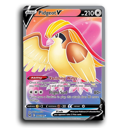 Pidgeot V (188/196) [Lost Origin]