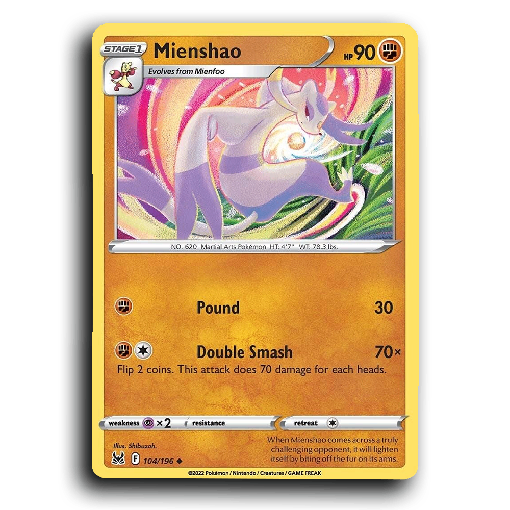 Mienshao (104/196) [Lost Origin]