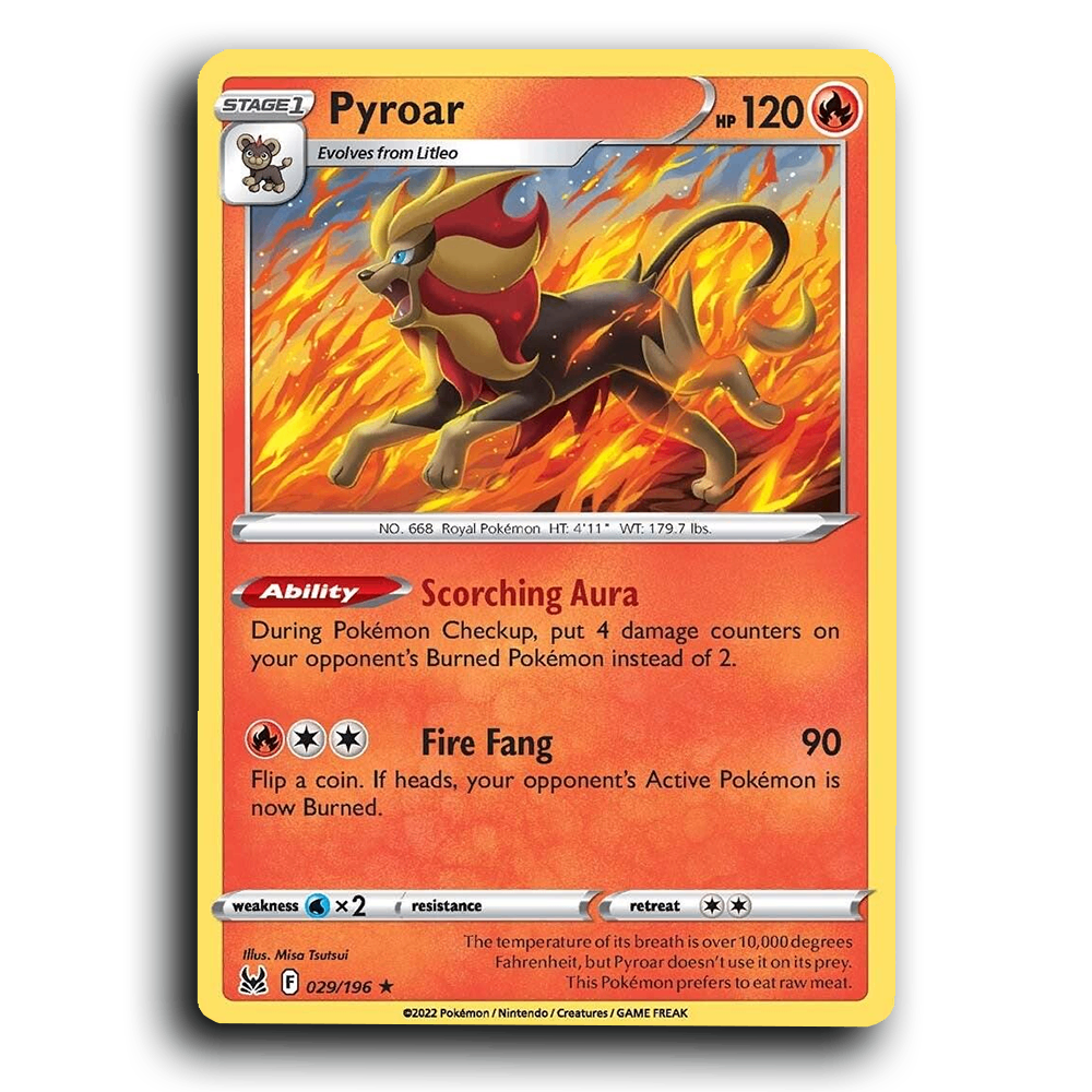 Pyroar (029/196) [Lost Origin]