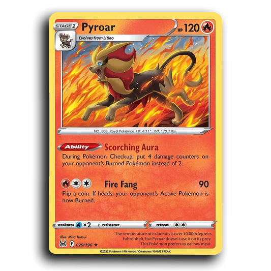 Pyroar (029/196) [Lost Origin]