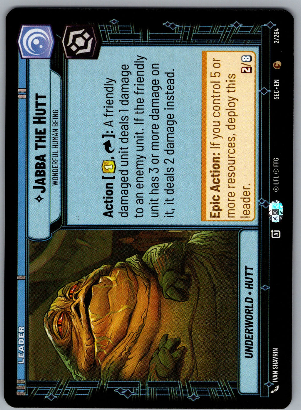 Jabba the Hutt - Wonderful Human Being (Back)