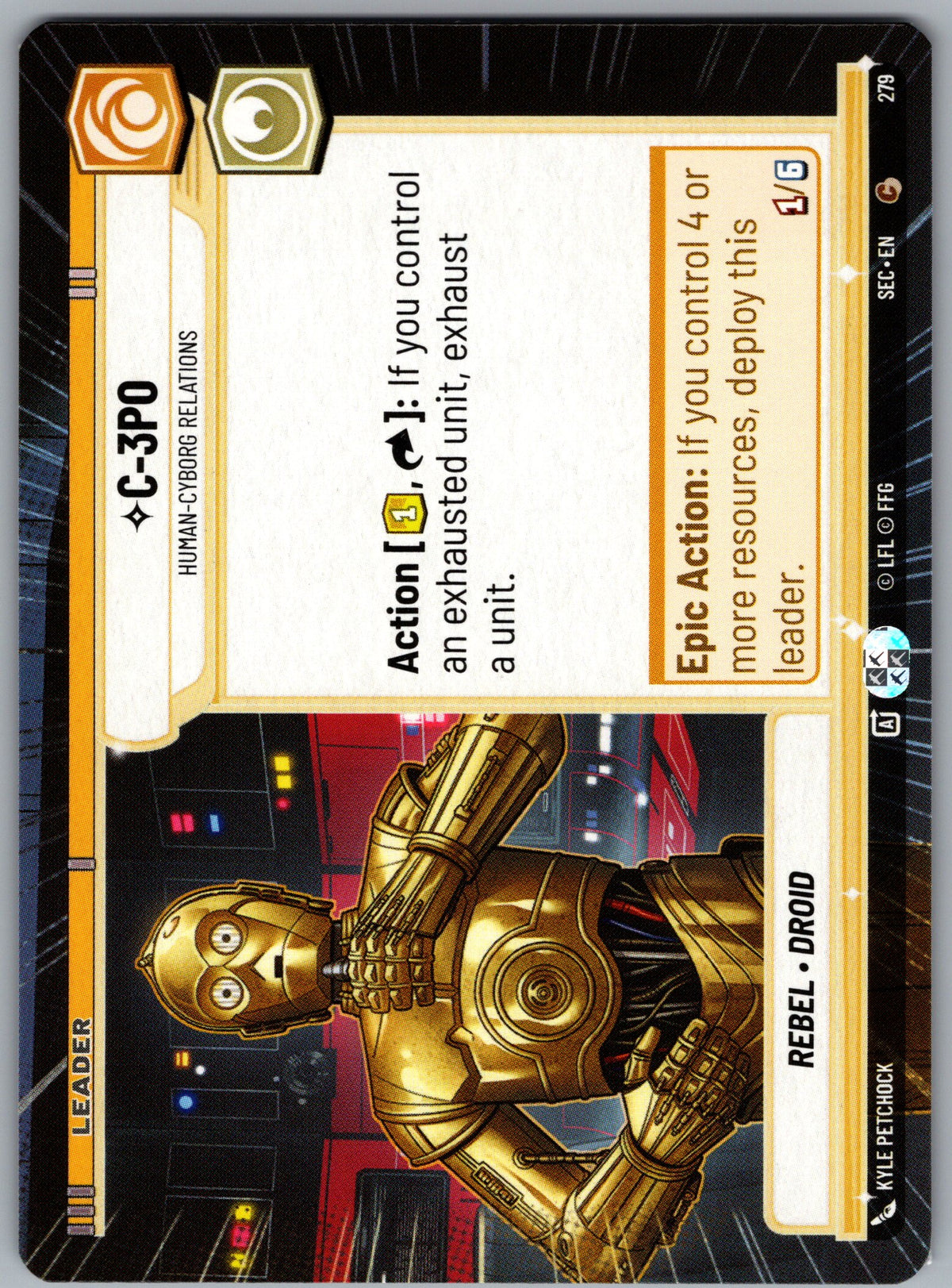 C-3PO - Human-Cyborg Relations (Hyperspace) (Back)