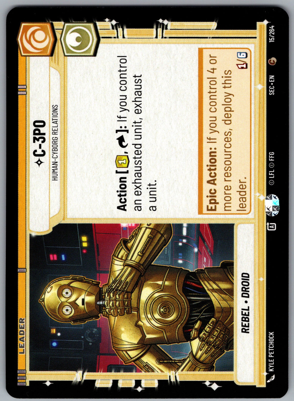 C-3PO - Human-Cyborg Relations (Back)