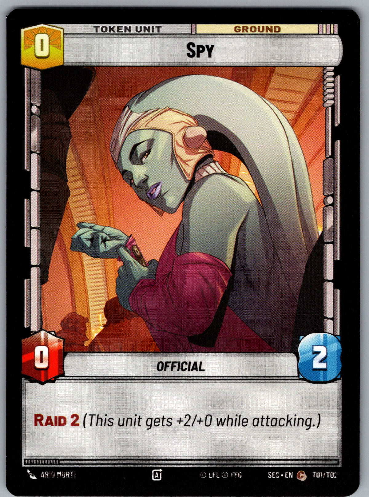 Rix Road // Spy (Back)