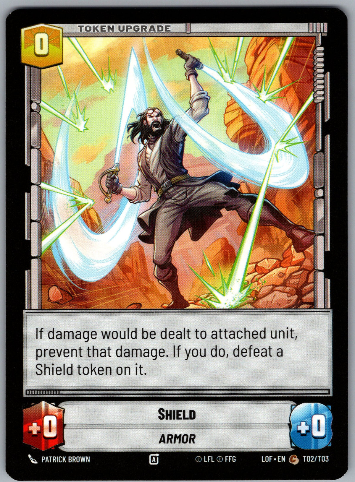 Strangled Cliffs // Shield (Back)