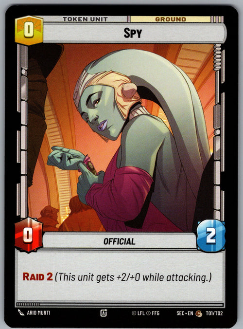 Mount Tantiss // Spy (Back)