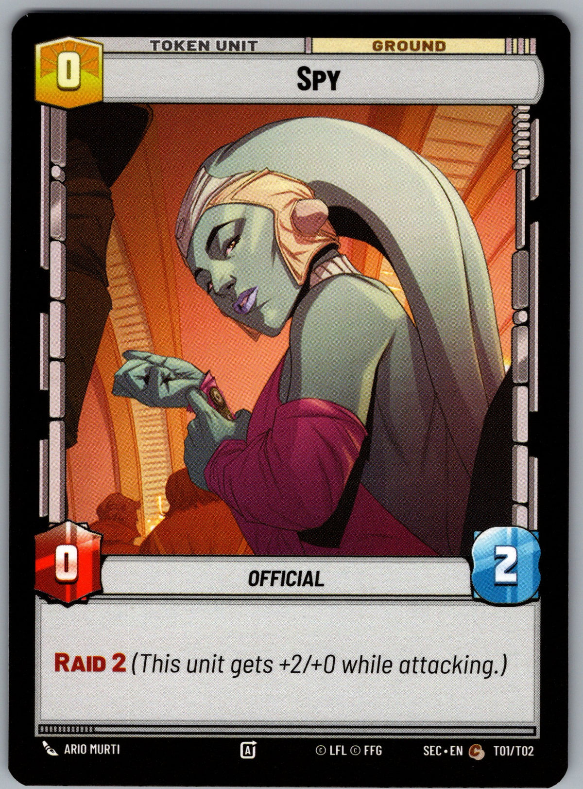 Naval Intelligence HQ // Spy (Back)