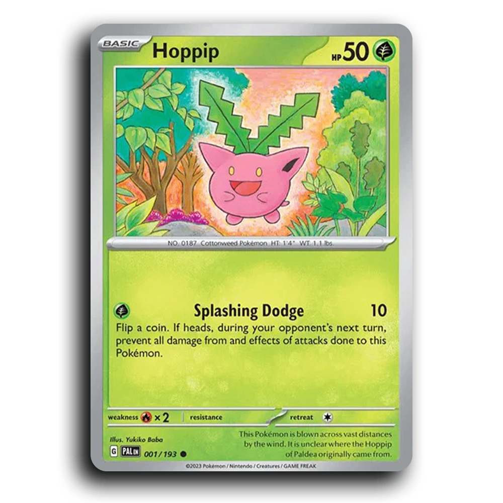Hoppip (001/193) [Paldea Evolved] Common Pokemon Card TCG Near Mint NM