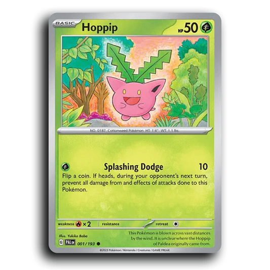 Hoppip (001/193) [Paldea Evolved] Common Pokemon Card TCG Near Mint NM