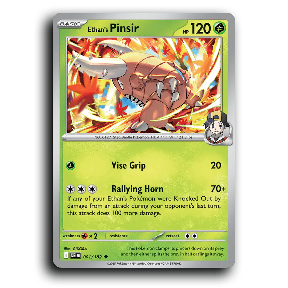 Ethan's Pinsir - 001/182 [Destined Rivals]