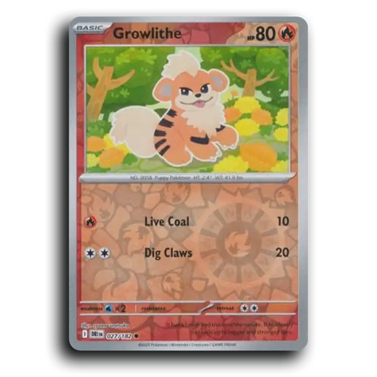Growlithe (027/182) [Destined Rivals]