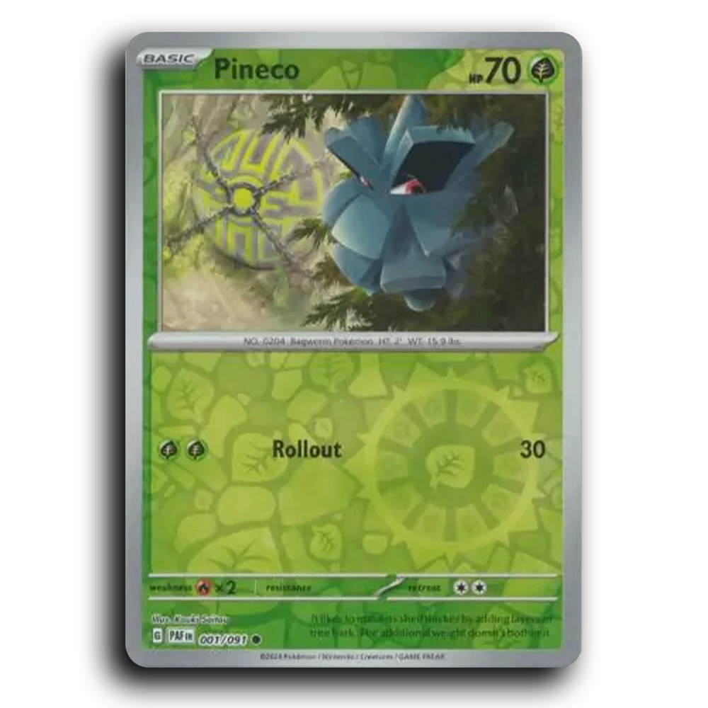 Pineco (001/091) [Paldean Fates]