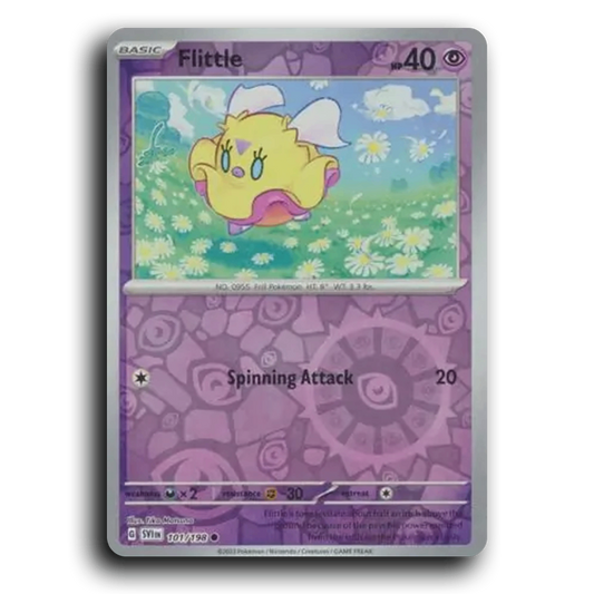 Flittle (101/198) [Scarlet & Violet] Common Tika Matsuno Pokemon Card TCG Near Mint NM Reverse Holo