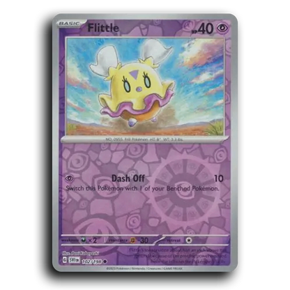 Flittle (102/198) [Scarlet & Violet] Common Pani Kobayashi Pokemon Card TCG Near Mint NM Reverse Holo