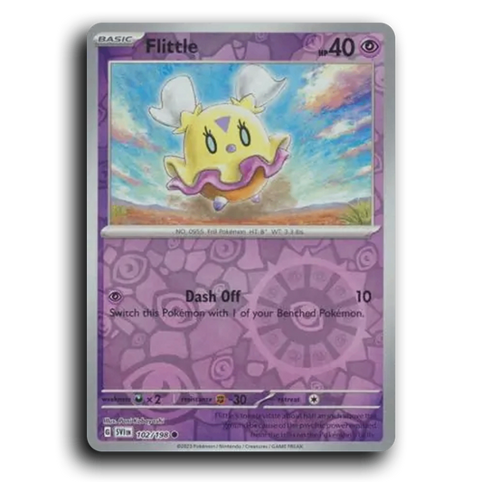 Flittle (102/198) [Scarlet & Violet] Common Pani Kobayashi Pokemon Card TCG Near Mint NM Reverse Holo