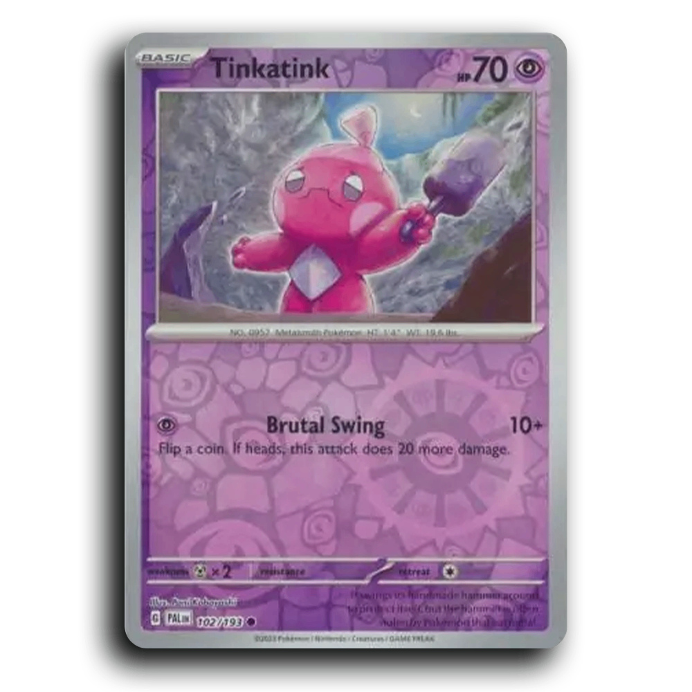Tinkatink (102/193) [Paldea Evolved] Common Pokemon Card TCG Near Mint NM Reverse Holo