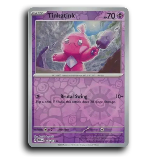 Tinkatink (102/193) [Paldea Evolved] Common Pokemon Card TCG Near Mint NM Reverse Holo