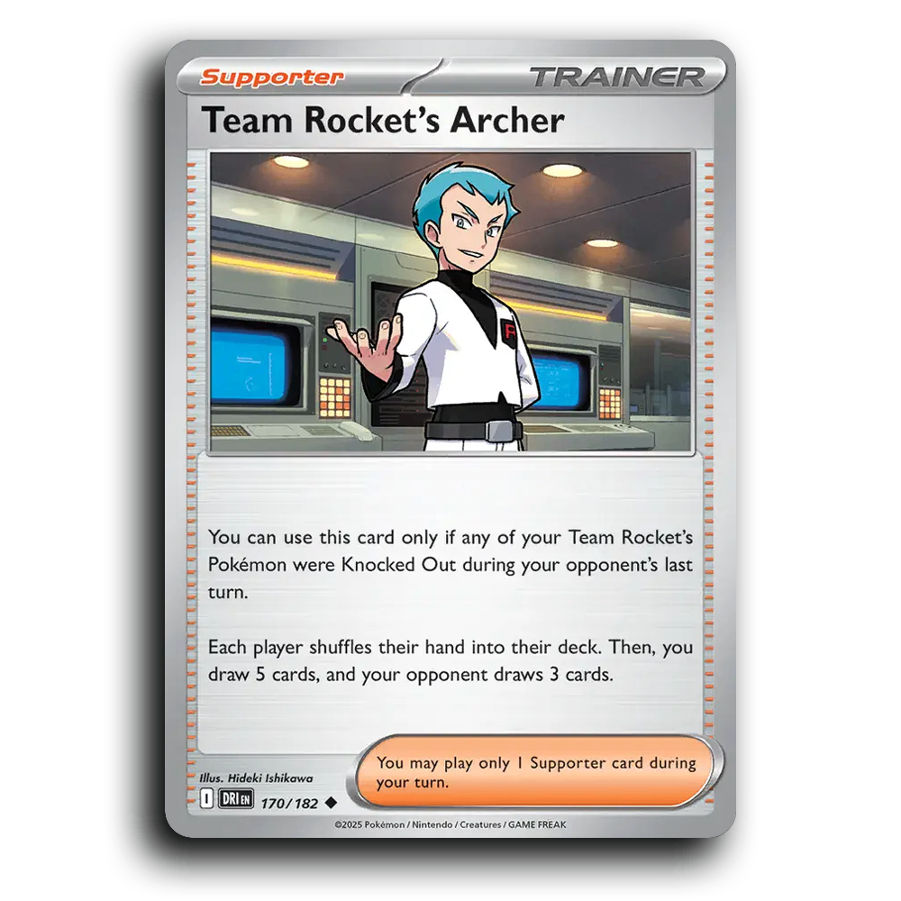 Team Rocket's Archer - 170/182 [Destined Rivals]