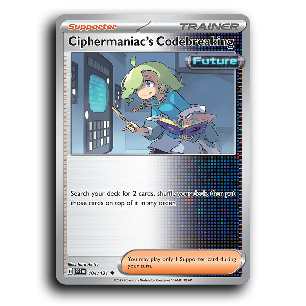 Ciphermaniac's Codebreaking - 104/131 [Prismatic Evolutions]
