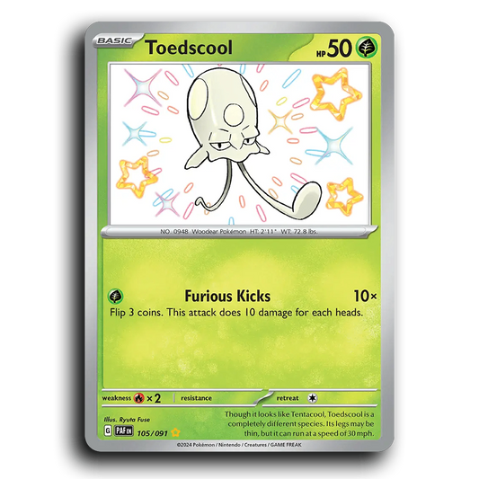 Toedscool (105/091) [Paldean Fates]