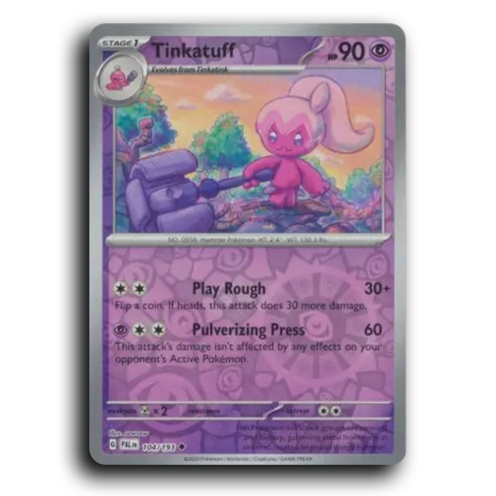 Tinkatuff (104/193) [Paldea Evolved] Uncommon Pokemon Card TCG Near Mint NM Reverse Holo