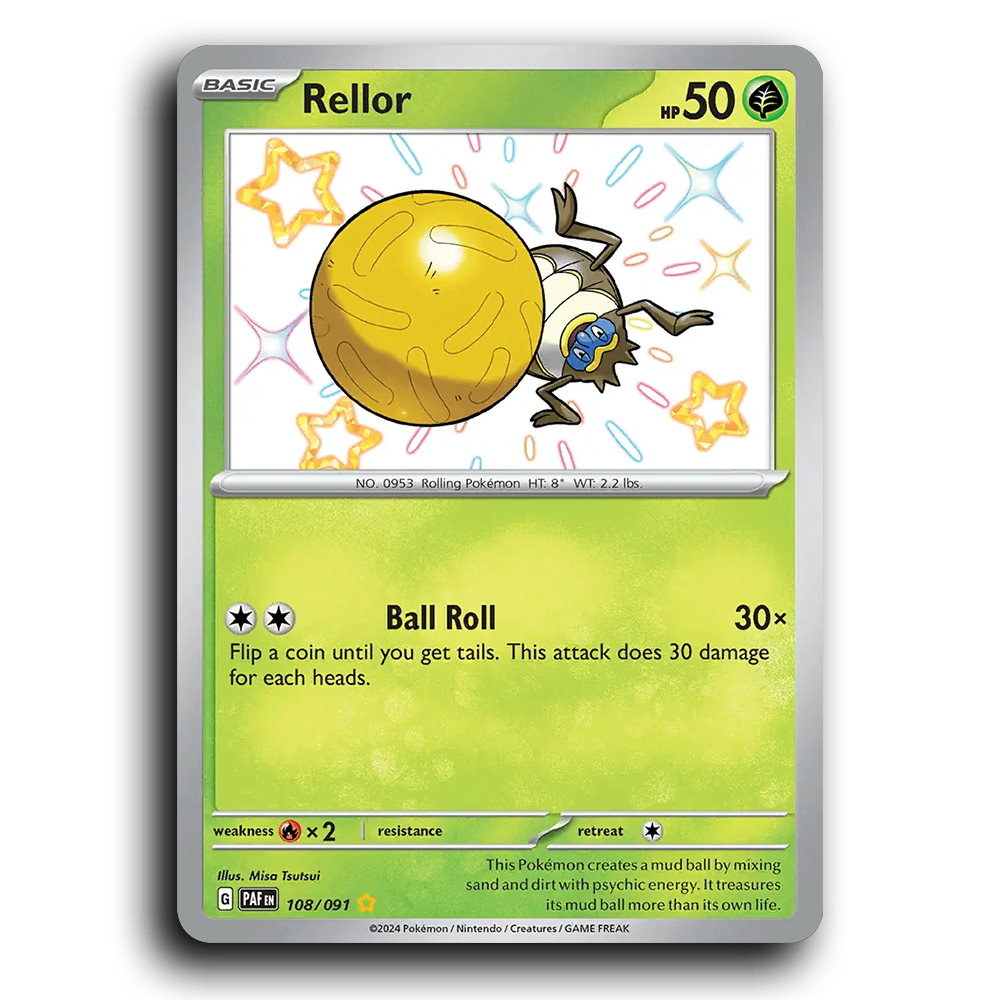 Rellor (108/091) [Paldean Fates]