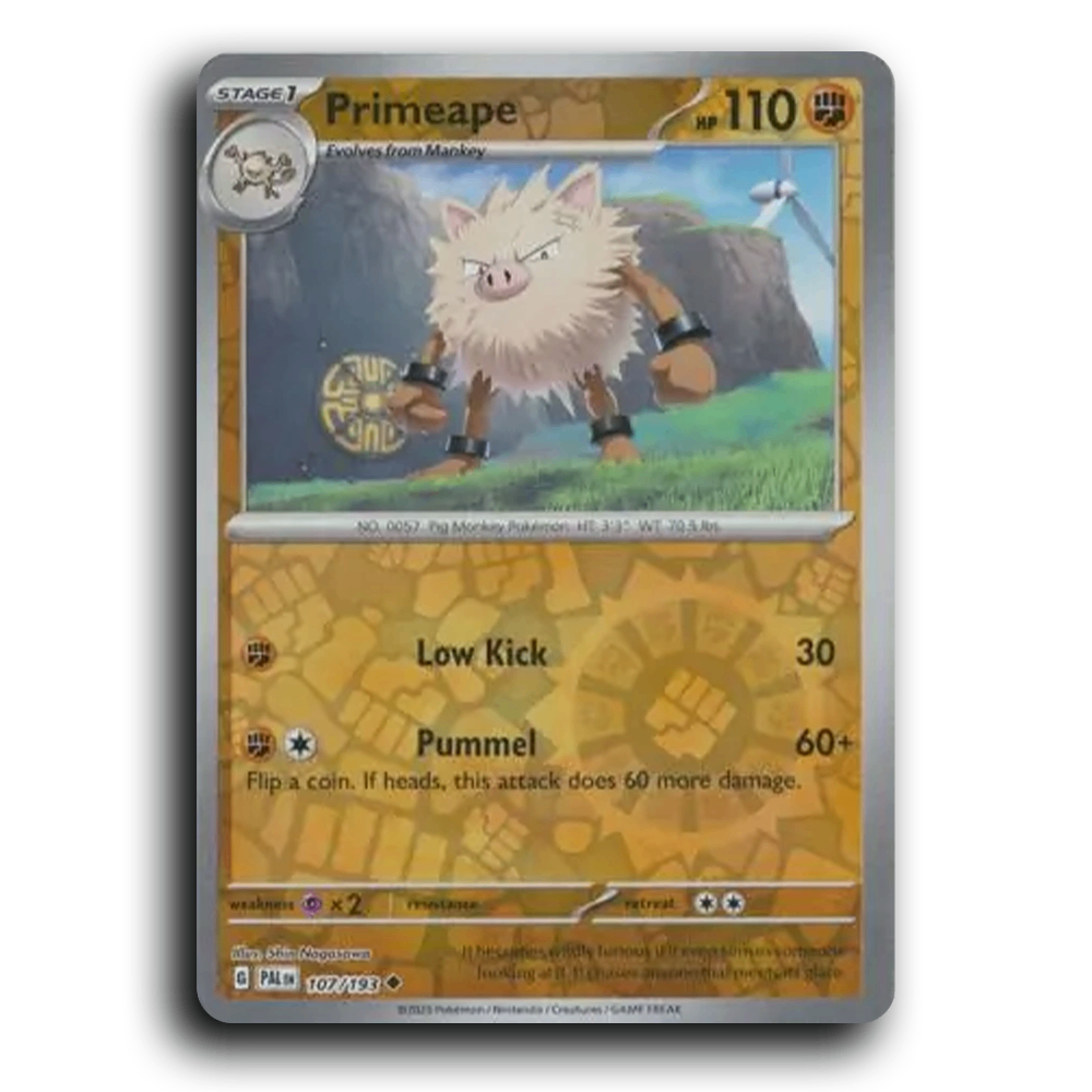 Primeape (107/193) [Paldea Evolved] Uncommon Pokemon Card TCG Near Mint NM Reverse Holo