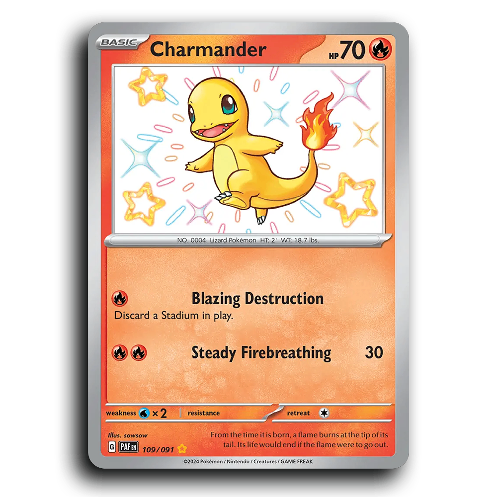 Charmander (109/091) [Paldean Fates]