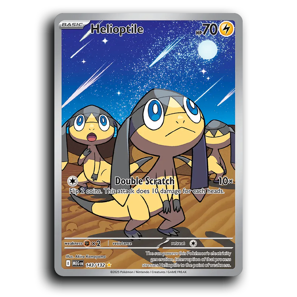Helioptile - 143/132 [Mega Evolution]