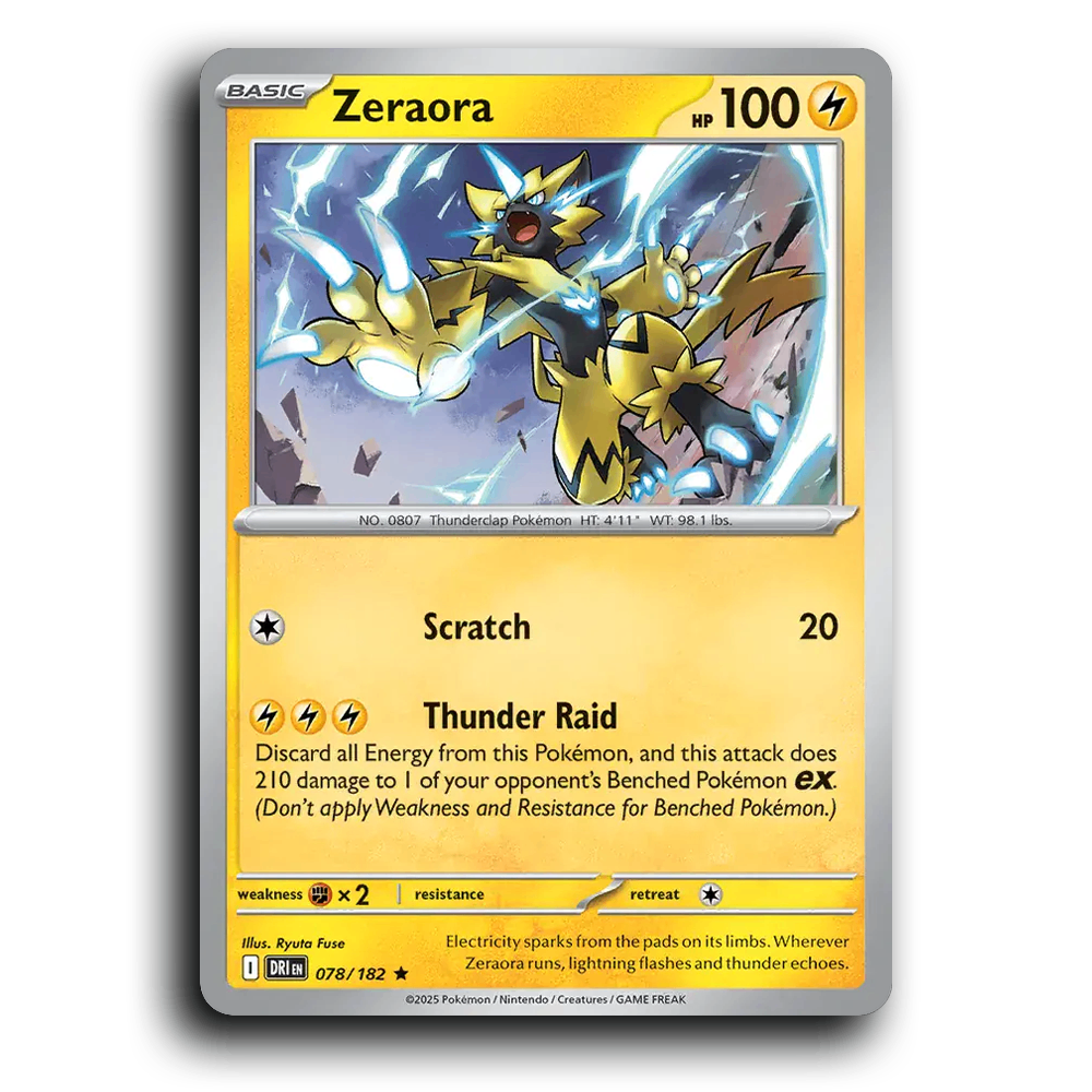 Zeraora - 078/182 [SV10 - Destined Rivals]