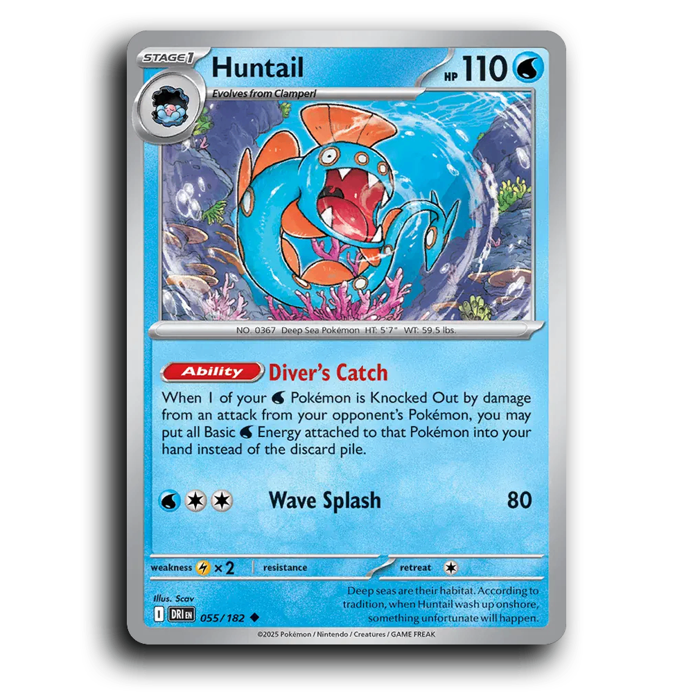 Huntail - 055/182 [Destined Rivals]