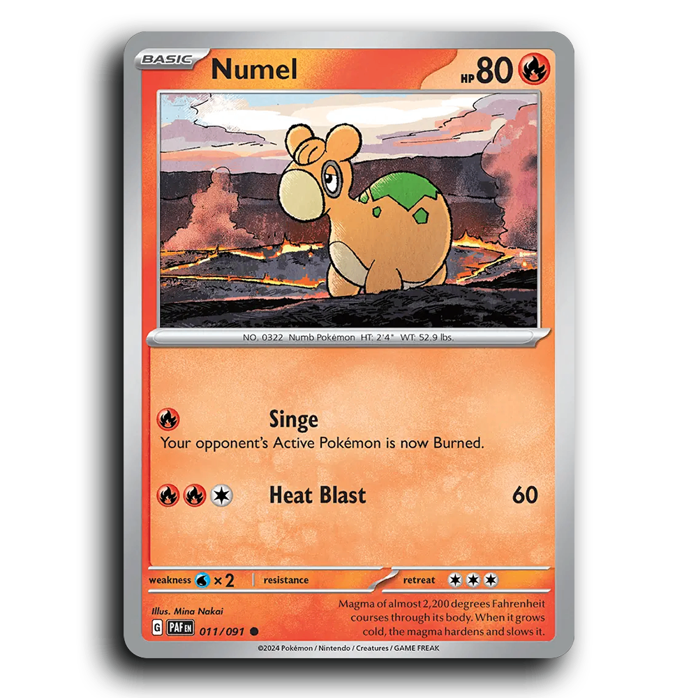 Numel (011/091) [Paldean Fates]