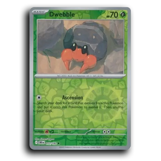 Dwebble (011/182) [Destined Rivals]