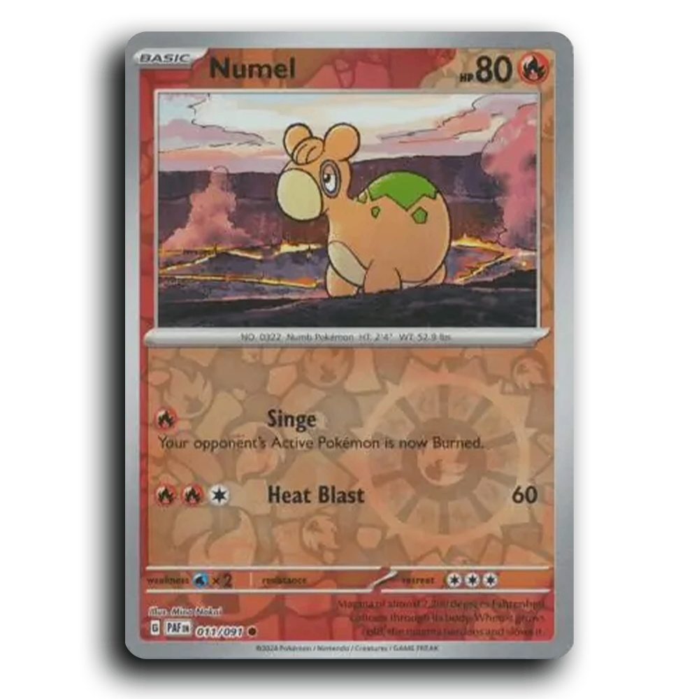 Numel (011/091) [Paldean Fates]