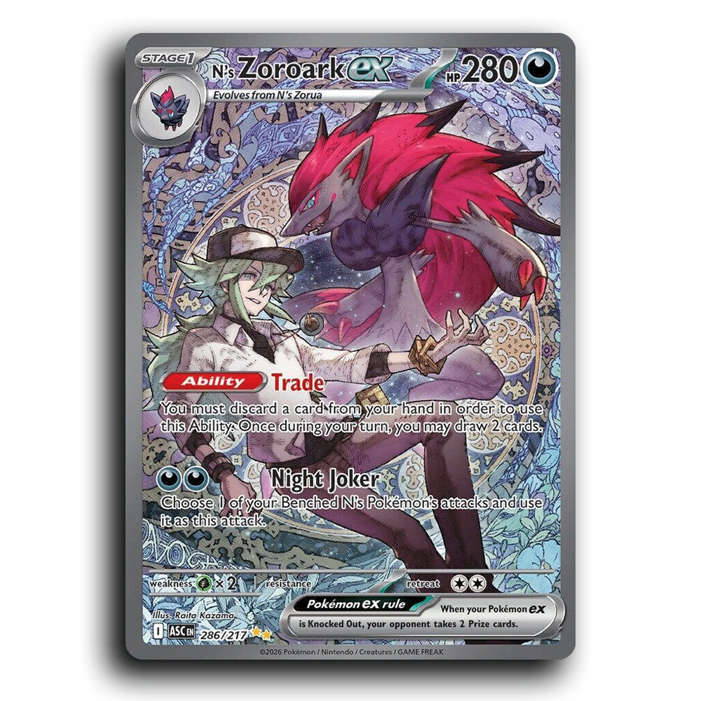 N's Zoroark ex - 286/217 [Ascended Heroes]